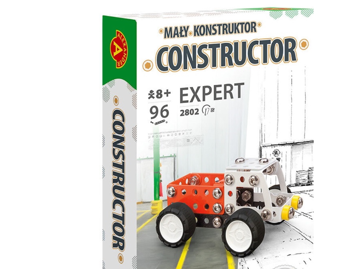 Alexander Metalinis konstruktorius - Mažas sunkvežimis | Leksaker - Konstruktions leksaker - Plastik konstruktion | GameStuff