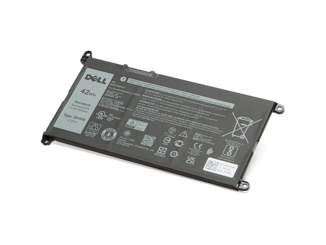 Battery, 42Whr, 3 Cell, Lithium Ion, Polymer, Smp