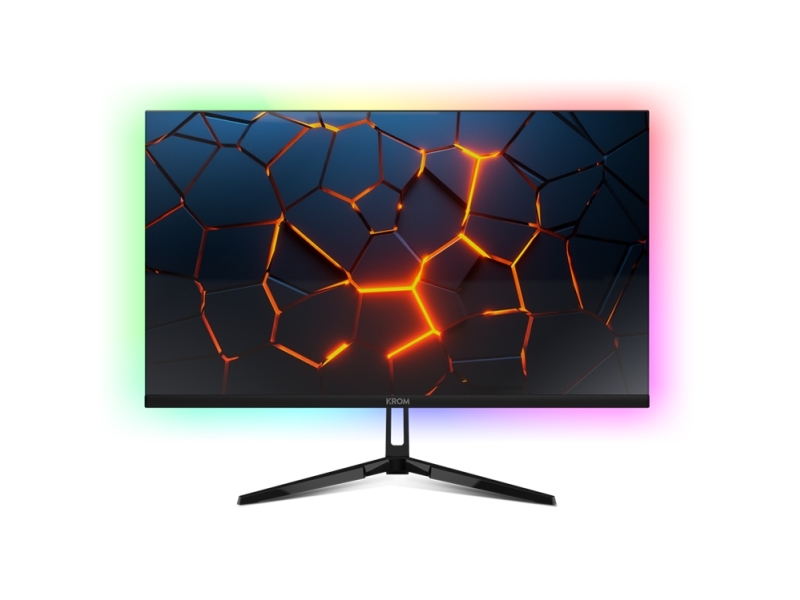 Krom Nxkromkertz27, 68.6 Cm (27"), 1920 X 1080 Pixels, Full Hd, Lcd, 1 Ms, Black