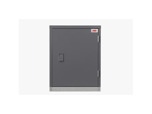 ABB Metalskab Flexi-line 1000Skab HxBxD: 1120x850x315mmRAL 7015 mørkegrå