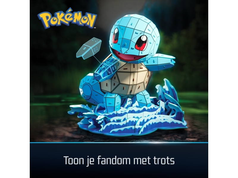 4D Puzzles Pokemon 30 cm - Squirtle | Leksaker - Spel - Pussel | GameStuff