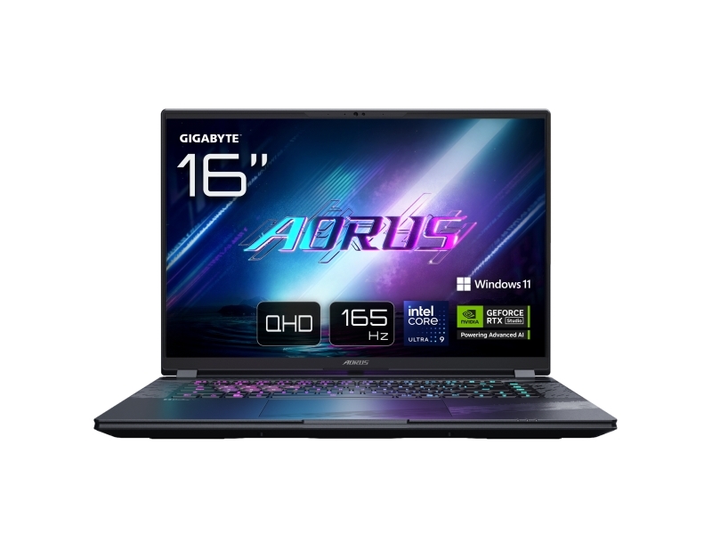 Gigabyte Aorus Elite 16 Bwhc3nec65sh, Intel Core Ultra 9, 40,6 Cm (16"), 2560 X 1600 Pixel, 32 Gb, 1 Tb, Windows 11 Home