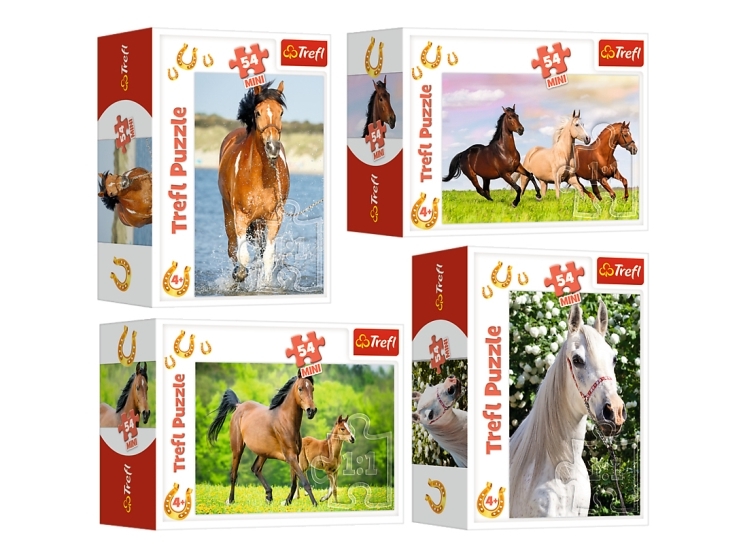 Trefl 54193, 54 Stück(E), Tiere, 4 Jahr(E)