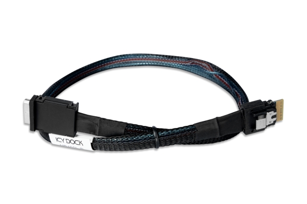 Icy Dock MB402L-B - kabel til datalagringsenhed, 50 cm - sort