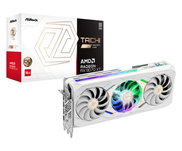 Asrock Rx9070xt Tcw 16Go 16Gb Ddr6 Hdmi/3Xdp