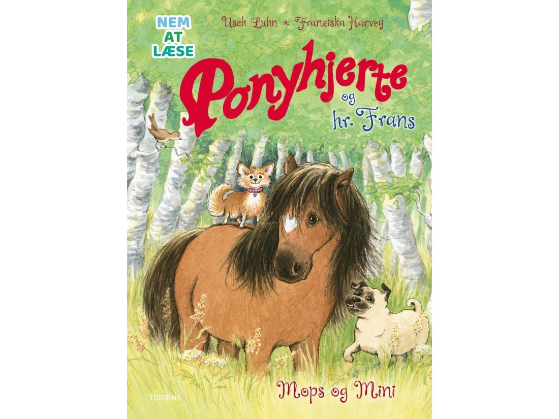 Ponyhjerte Og Hr. Frans - Mops Og Mini | Usch Luhn