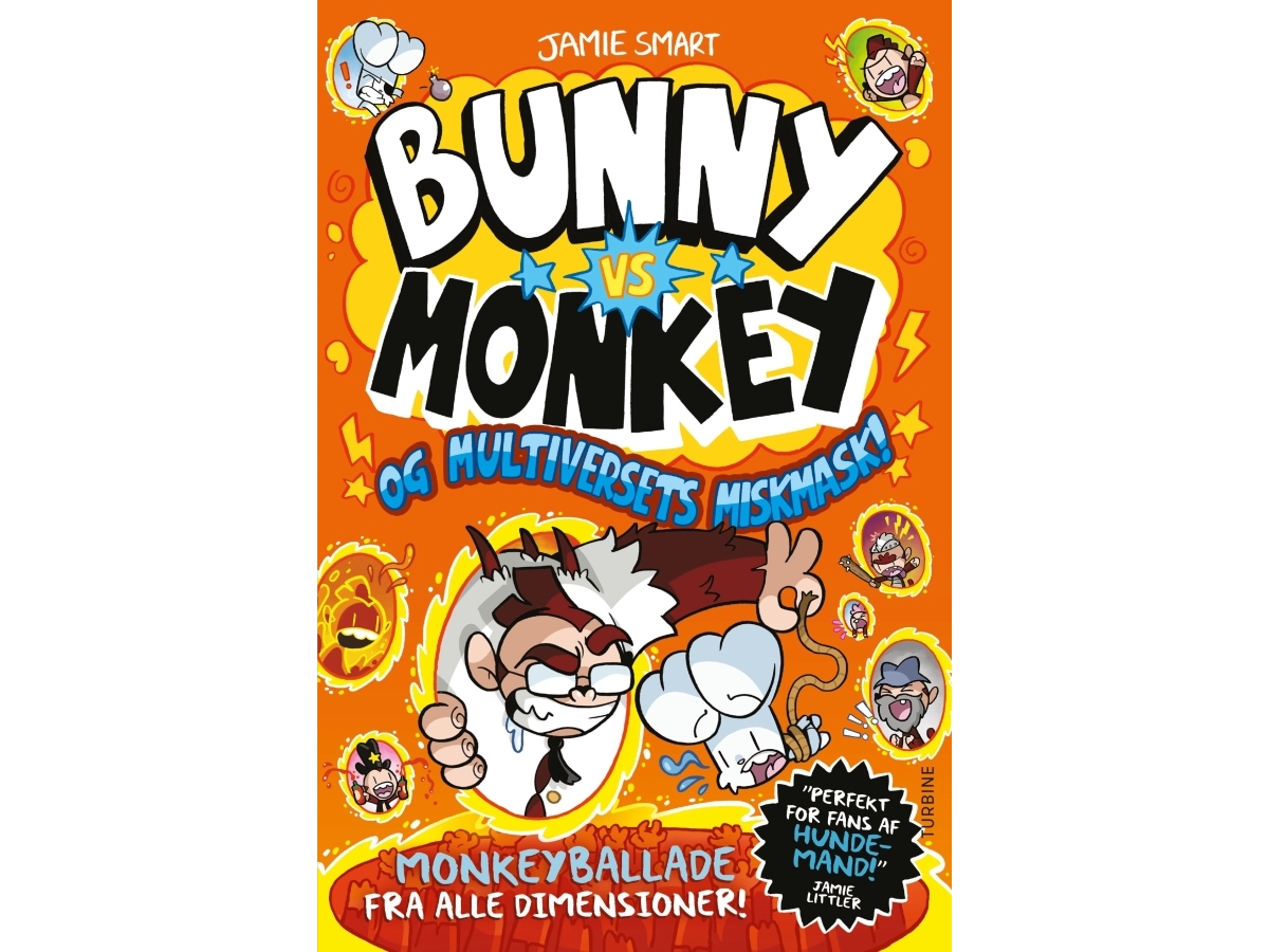 Bunny Vs Monkey Og Multiversets Miskmask! | Jamie Smart