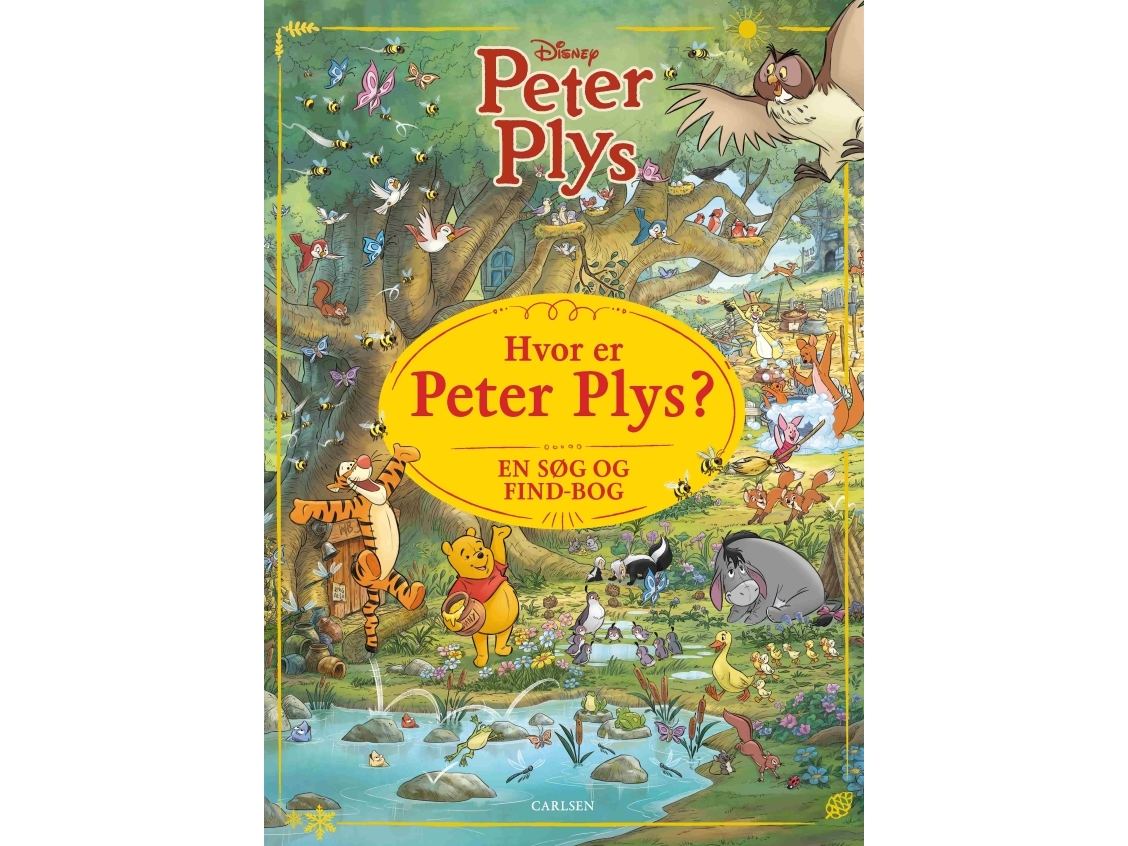 Hvor Er Peter Plys? En Søg Og Find-Bog | Disney