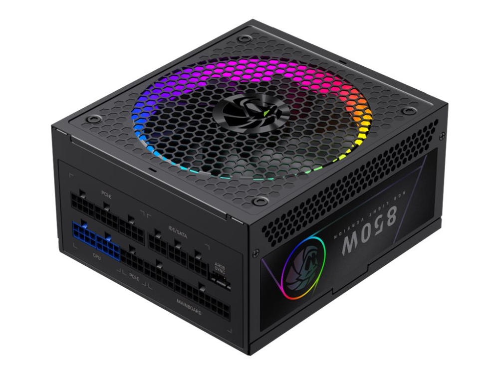 Netzteil Gamemax Power Supply, 80 Plus Gold | Rgb 850G | 850 W