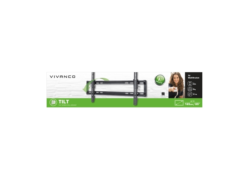 Vivanco Vvtvtil65inch50kg Tv-Wandhalterung 65" 50 Kg Neigbar 0 - 10°