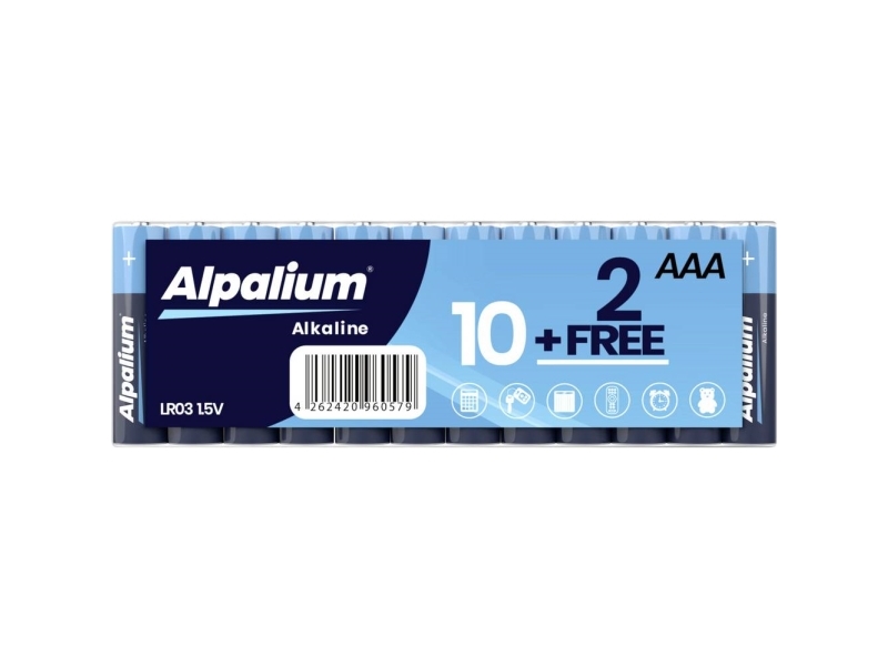 Alpalium Aa-Batteri Alkali-Mangan 1.5 V 12 Stk
