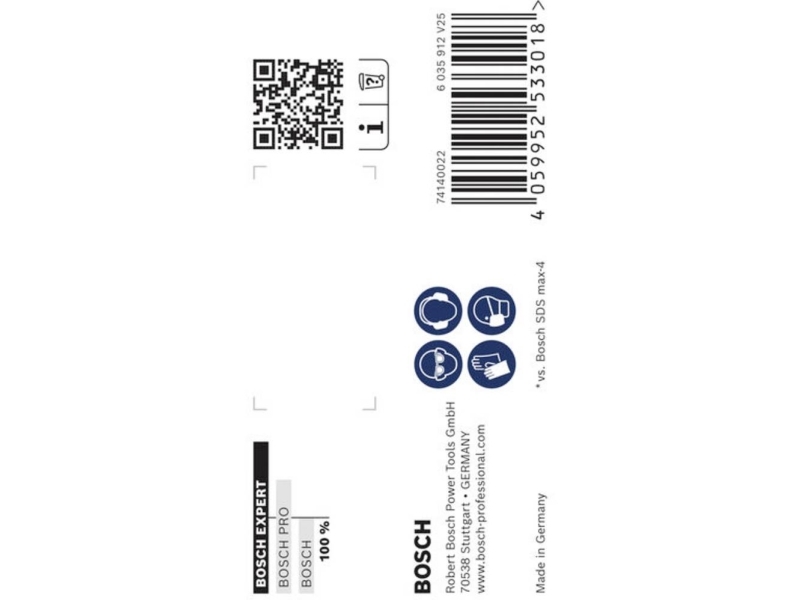 Bosch Accessories 2608900227 Hartmetall-Hammerbohrer 19 Mm Gesamtlänge 520 Mm Sds-Max 1 Stk