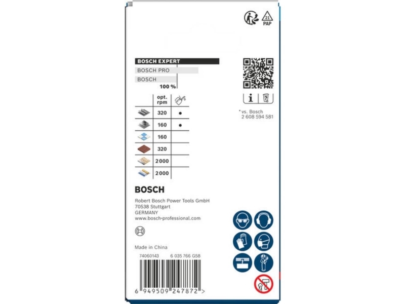 Bosch Accessories 2608901889 2608901889 Stiksav 57 mm Med hårdmetal 1 stk