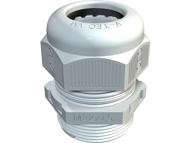Obo Forskruning Perfect M20x1,5 Kabel Ø 6-13 Mm Ip68 Polyamid Lysegrå Ral 7035