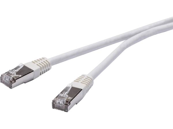Vivanco nätverkskabel CAT 6 2m, vit | Datortillbehör - Kablar & adaptrar - Nätverkskablar | GameStuff
