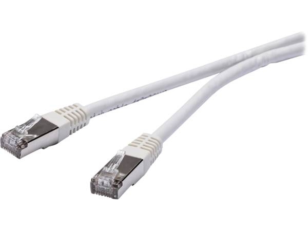 Vivanco verkkokaapeli CAT 6 5m, valkoinen