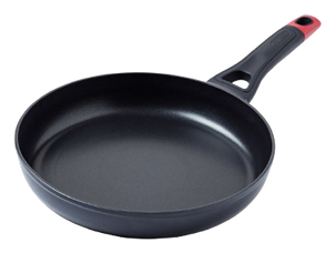Pyrex Antihaftbeschichtete Pfanne Optima+, Rund, Allzweckpfanne, Schwarz, Rot, 26 Cm, 268 Mm, 469 Mm