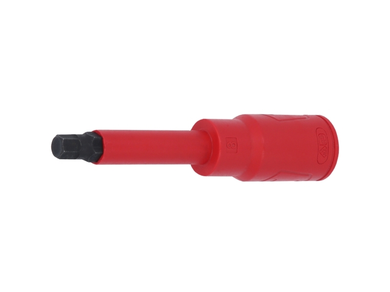 Ks Tools 117.5704, 1 Stk, Sekskant, 1/2", 4 Mm, Krom-Vanadium-Stål, 120 Mm