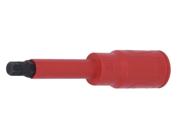 Ks Tools 117.5706, 1 Stk, Sekskant, 1/2", 6 Mm, Krom-Vanadium-Stål, 120 Mm