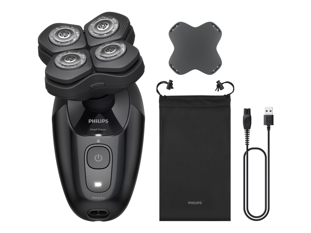 Philips 5000 Series HS5980 Pro - Hovedshaver - trådløs - sort