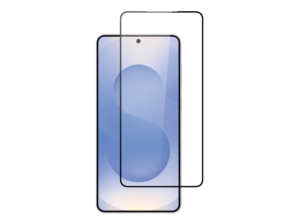 Screenor - Skærmbeskytter For Mobiltelefon - Fuldt Omslag - Glas - Rammefarve Sort - For Samsung Galaxy S26+