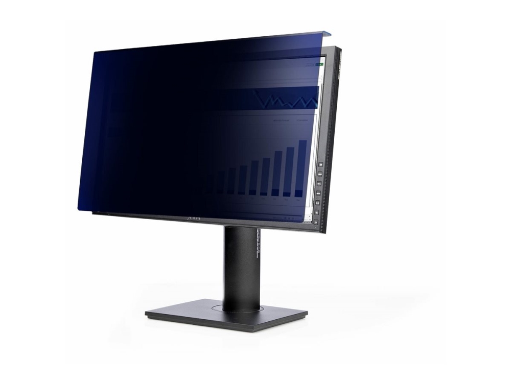 Startech - Privacy-Filter For Skærm - 16:9, Hanging Acrylic, Glossy - 2-Vejs - Aftagelig - Stik I - 23" Bred - Sort - Taa-Kompatibel