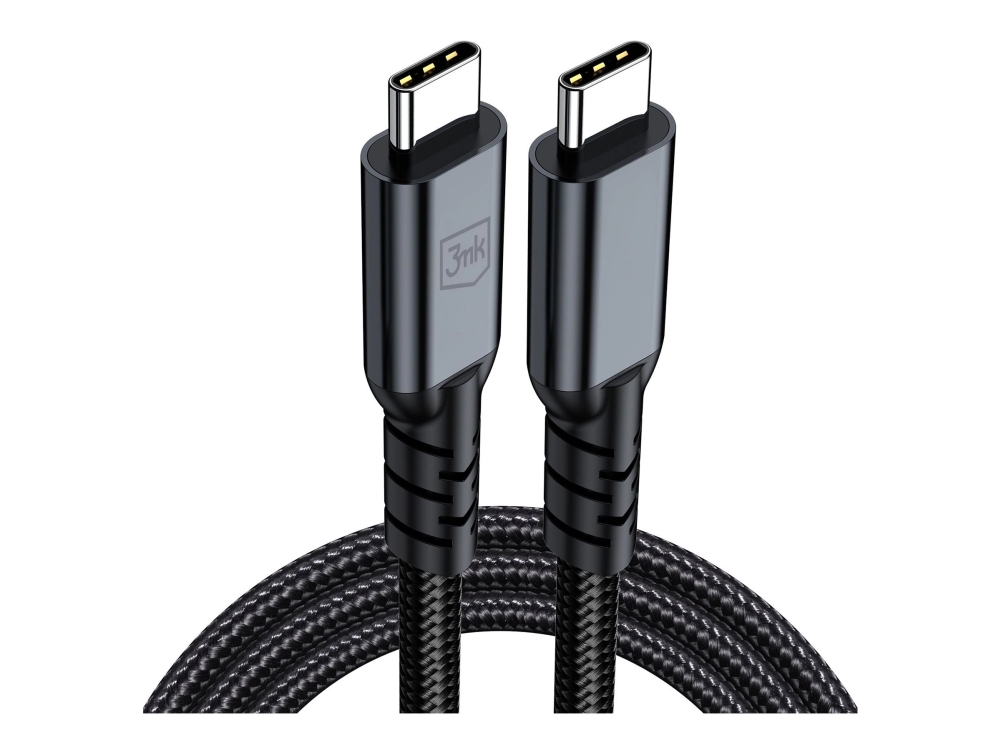 3Mk Hyper Cable N-Series - Thunderbolt Kabel - Usb-C (Han) Til Usb-C (Han) - Thunderbolt 4 / Usb 4.0 (Gen3) - 48 V - 5 A - 1 M - Usb Power Delivery (