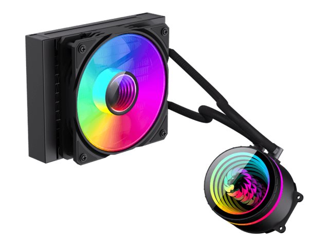 Wasserkühlung Gamemax Gamemax Cpu Liquid Cooler | Iceburg 120 Bk | Black | Intel, Amd