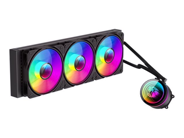 Gamemax Iceburg 360 Infinity - Processors Flydende Kølesystem - (For: Lga1851, Lga1700, Lga1200, Lga115x Socket, Am5, Am4, Am2, Fm1, Fm2, Fm3, Am3, L