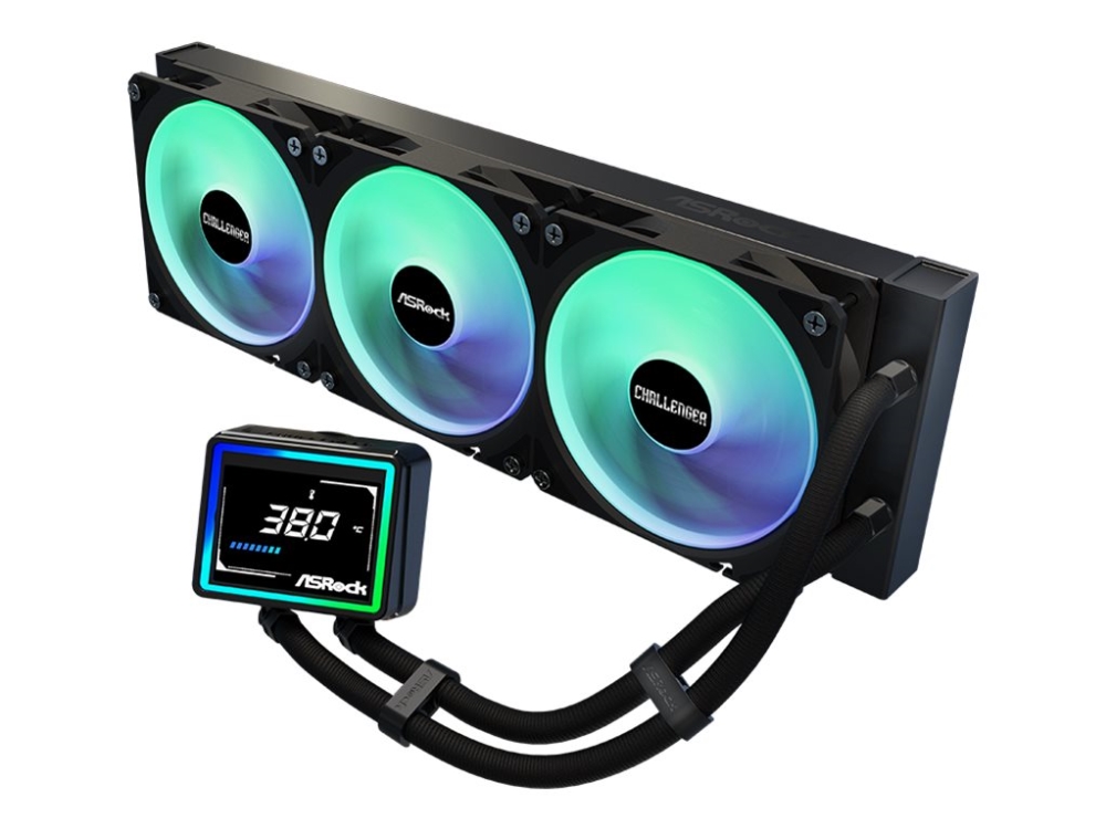 CPC ASRock Challenger 360 Digital ARGB musta