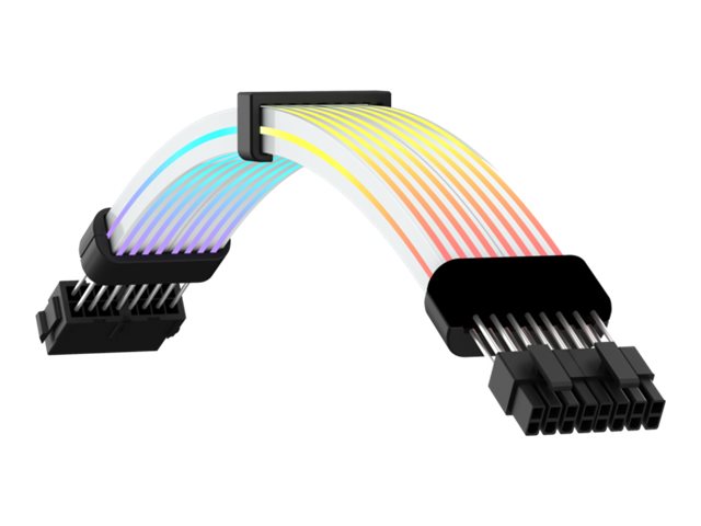 Gamemax - Forlængerkabel Til Strøm - 8 Pin Stikforbindelse Til 8 Pin Stikforbindelse - 300 V - 7 A - 30 Cm - Til Gpu, For Cpu - Sort