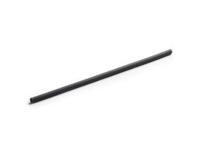 Sugerør Ø6x230mm uden knæk plantebaseret plast Charcoal til Flergangsbrug,250 stk/ps - (250 stk.)