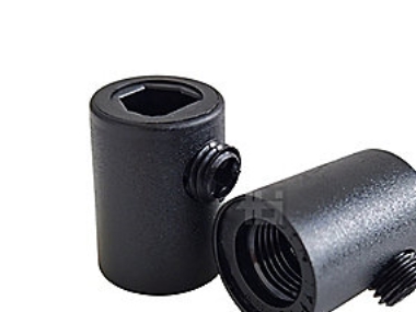 Pinolaflastning P7 med invändig gänga M10 svart | Lauritz Knudsen - Övrige El-artiklar (LK) - Andra El-artiklar | GameStuff