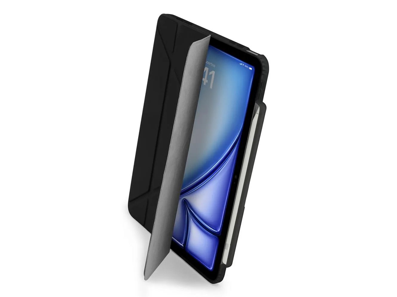 Pipetto Origami No3 Pencil Case - black - iPad Air 13" 2024/2025/2026