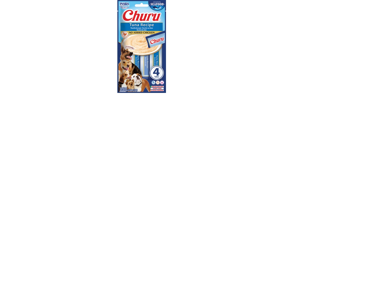 Churu Fish Tuna Recipe Hundegodbidder 4X14g