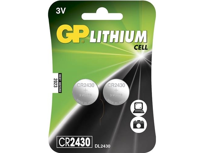 Nappiparisto CR2430 3V litium 2kpl 2kpl