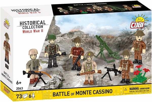Cobi klodser Slaget om Monte Cassino