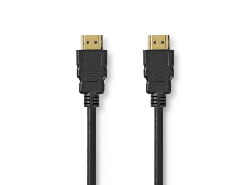 Nedis Cvgl35000bk50, 5 M, Hdmi Type A (Standard), Hdmi Type A (Standard), 48 Gbit/Sek., Audio Return Channel (Arc), Sort