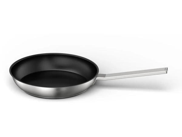 Bosch Hez9cf280, Rund, Allzweckpfanne, Schwarz, Edelstahl, 220 °C, Edelstahl, Induktion
