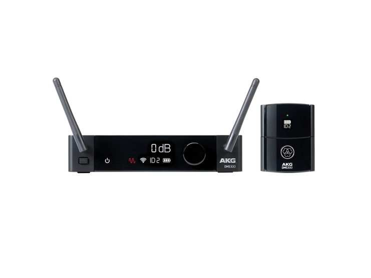 Akg Dms300, Empfänger Für Rackmontage, 20 - 20000 Hz, Taschensender, 90 Db, 116 Db, 2,9 Ms