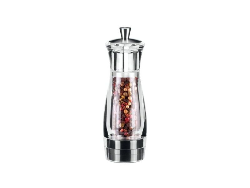 Tescoma 658201, Peberkværn, Rustfrit Stål, Transparent, Plast, Rustfrit Stål, Keramisk, 45 Mm, 45 Mm