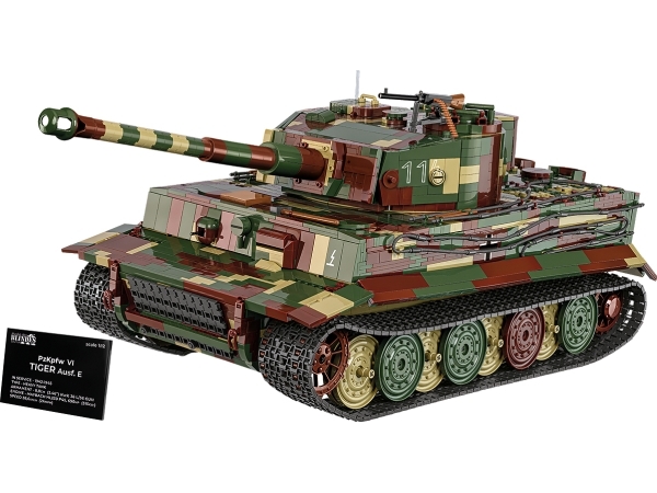 COBI PzKpfw VI Tiger Ausf. E - Executive Edition, Rakennuspakkaus, 12 vuosi/vuosia, Muovi, 8000 kpl, 12 kg