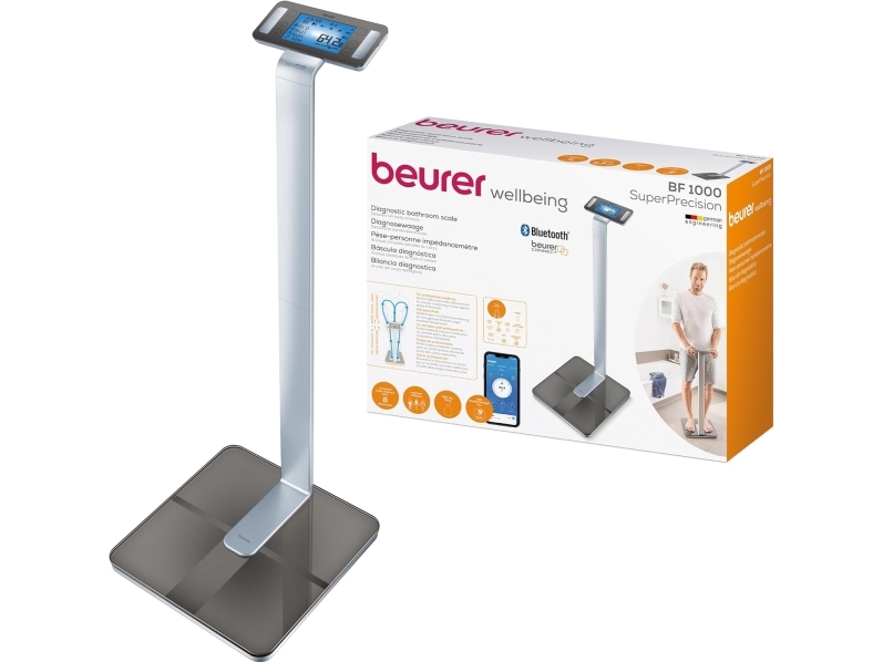 Beurer BF1000 digital badrumsvåg | Hälsa - Personlig vård - Badrumsvågar | GameStuff