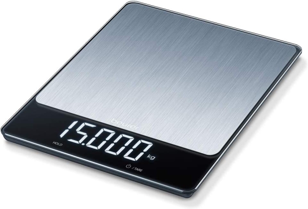 Beurer KS 34 Køkkenvægt Rustfrit Stål - Køkkenvægte