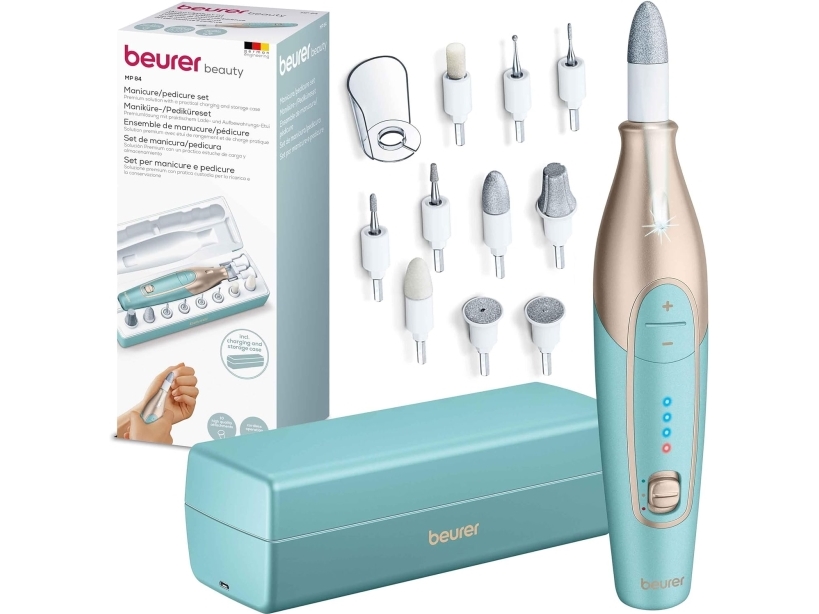 Beurer Manicure- og pedicuresæt, genopladeligt MP 84