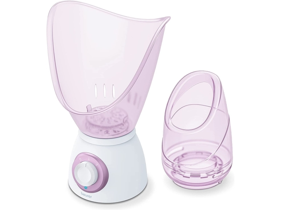 Ansigts-sauna Beurer FS60 - 120 W, hvid/pink