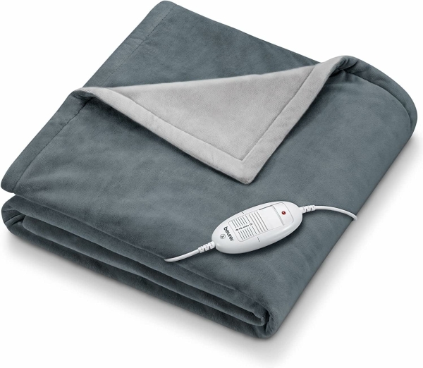 Beurer HD 75 Darkgrey Varmeplaid180x130cm