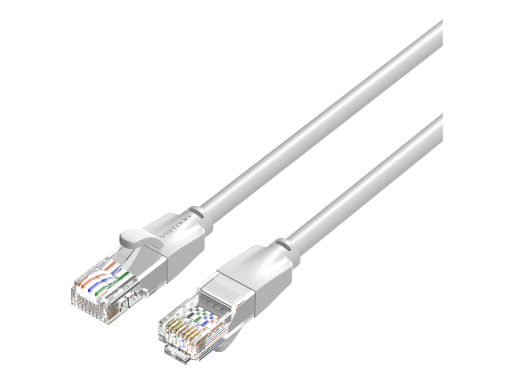 Vention - Patchkabel - Rj-45 (Stecker) Auf Rj-45 (Stecker) - 3 M - 5,5 Mm - Utp - Cat 6 - Geformt, Knotenlos, Verseilt - Grau
