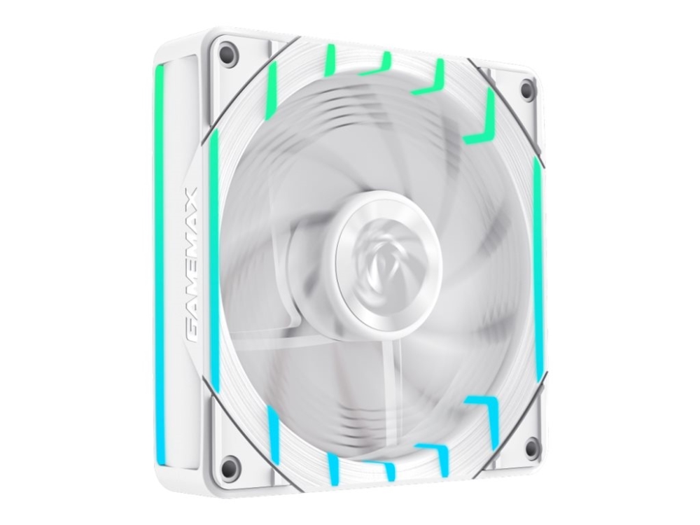 Gamemax Gehäuselüfter Tornado T12 Argb-Rw Weiß