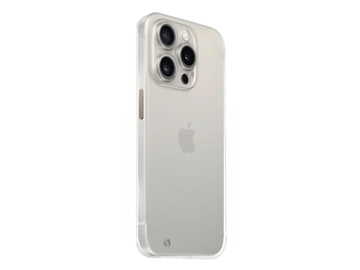 Justmobile Pc-1561Psff, Cover, Apple, Iphone 15 Pro, 15,5 Cm (6.1"), Transparent